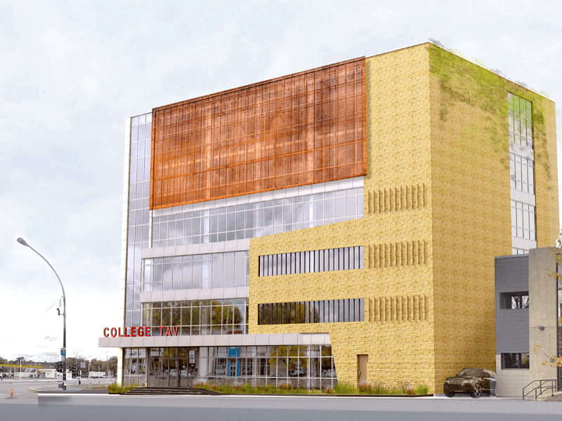 TAV’s “C Building” Will be the Newest College Campus in Montreal
