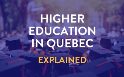 Post High School Education in Quebec: Explained