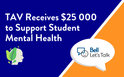 TAV Receives $25 000 to Support Student Mental Health
